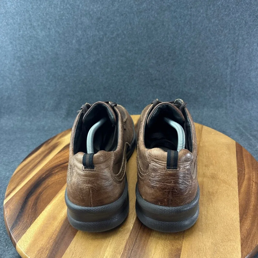 SAS Move On Brwon Leather Walking Shoes Mens‎ Sz 11.5W Lace Up Comfort